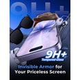 thumbnail image 4 of Protector de Pantalla HD Transparente MAGIC JOHN para iPhone 17 de 6.3" - Paquete de 2, 4 of 7