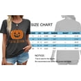 thumbnail image 6 of MOSHU Halloween Womens T-shirts Plus Size Round Neck Shirts for Women Short Sleeve Loose Graphic Tees Casual Tee, 6 of 8