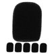 thumbnail image 5 of Phenofice 6Ud Protector De Micrófono Negro De Espuma Para Rendimiento Y Evitar Ruidos, 5 of 8