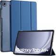 thumbnail image 1 of KOMI Étui pour Samsung Galaxy Tab A9 Plus 2023, Étui Rigide Mince avec Support, Couverture Intelligente de Protection avec Fonction de Mise en Veille/réveil Automatique pour Samsung Galaxy Tab A9 + Tablette 10,9 Pouces, Bleu Foncé, 1 of 5