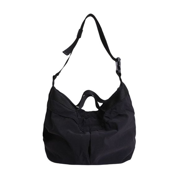 Canvas Tote Bag Large Capacity Crossbody Shoulder Handbag for Women 17.3 X 13.4 Inches Daily Use