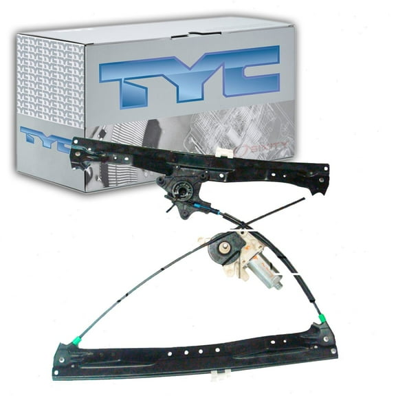 TYC Front Left Power Window Motor & Regulator Assembly compatible with Chrysler Town & Country 2008-2016