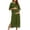 Army Green, variant on Previn Women's House Coat Zipper Zip Up Maternity Robe House Dress Pocket Summer Nursing Nightgown Soft Zip Up Comfy Housecoat Loose Sleepwear Black Small
