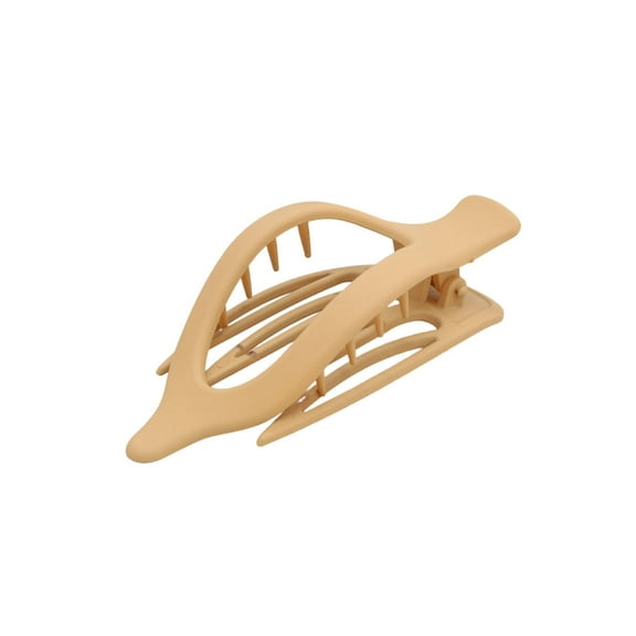 RAGUPEL Hair Clips,Fashion Matte Design Claw Clips for Thick Hair,Duckbill Clip Structure Hair Clips for Women,khaki