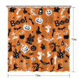 thumbnail image 5 of Scary Halloween Shower Curtain for Adults, 72x72 Inch Creepy Ghost Design - Waterproof Fabric with Hooks for Spooky Bathroom Makeover, 5 of 6