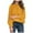 Yellow, variant on Fsqjgq Sweaters for Women Black Pullover Tops Brown Sweater Oversized Crewneck Sweaters Long Sleeve Casual Ribbed Knit Winter Clothes Pullover Sweaters Blouse Top Clothes Fall Fashion Cardigan