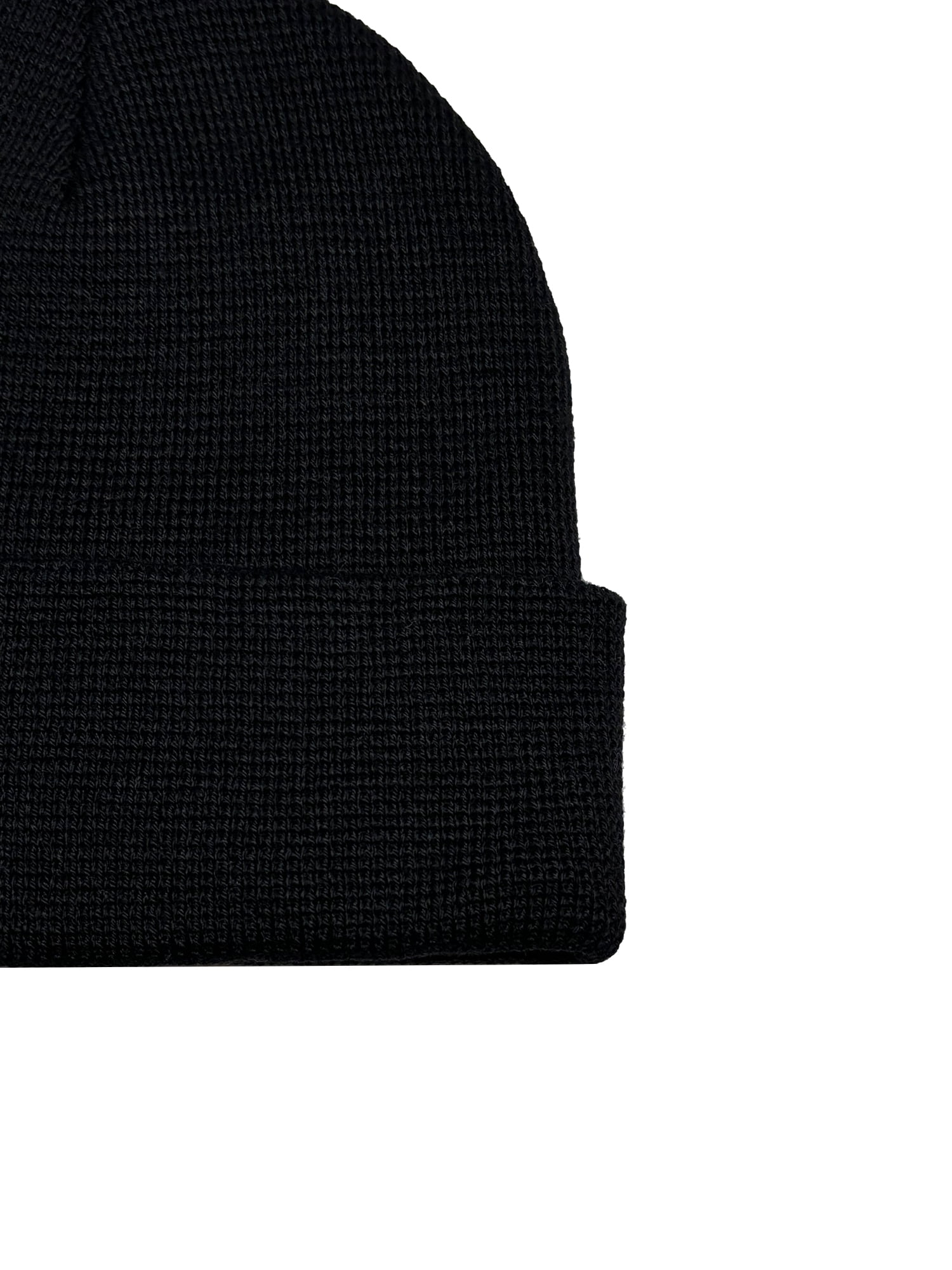 George Men's Knit Beanie,Black Soot
