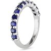 1-1/10 Carat T.g.w Created Blue Sapphire