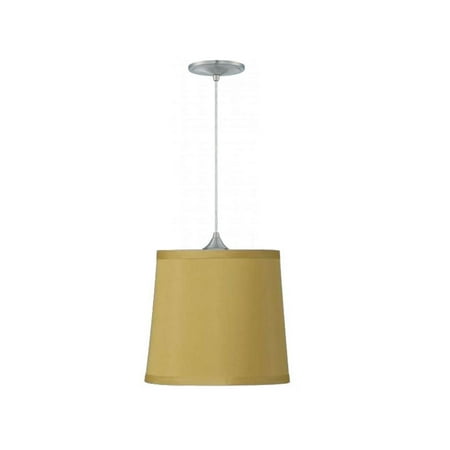 

Upgradelights Brushed Nickel 8 Feet Pendant Kit with 9 Inch Lamp Shade