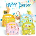 thumbnail image 5 of Easter Baskets - Easter Spring Gift Box - Easter Bunny Candy Boxes 12 Pack Easter Egg Gift Packaging Boxes Gable Boxes for Party Favors Chocolate Spring Festival Decorations Supplies B, 5 of 6