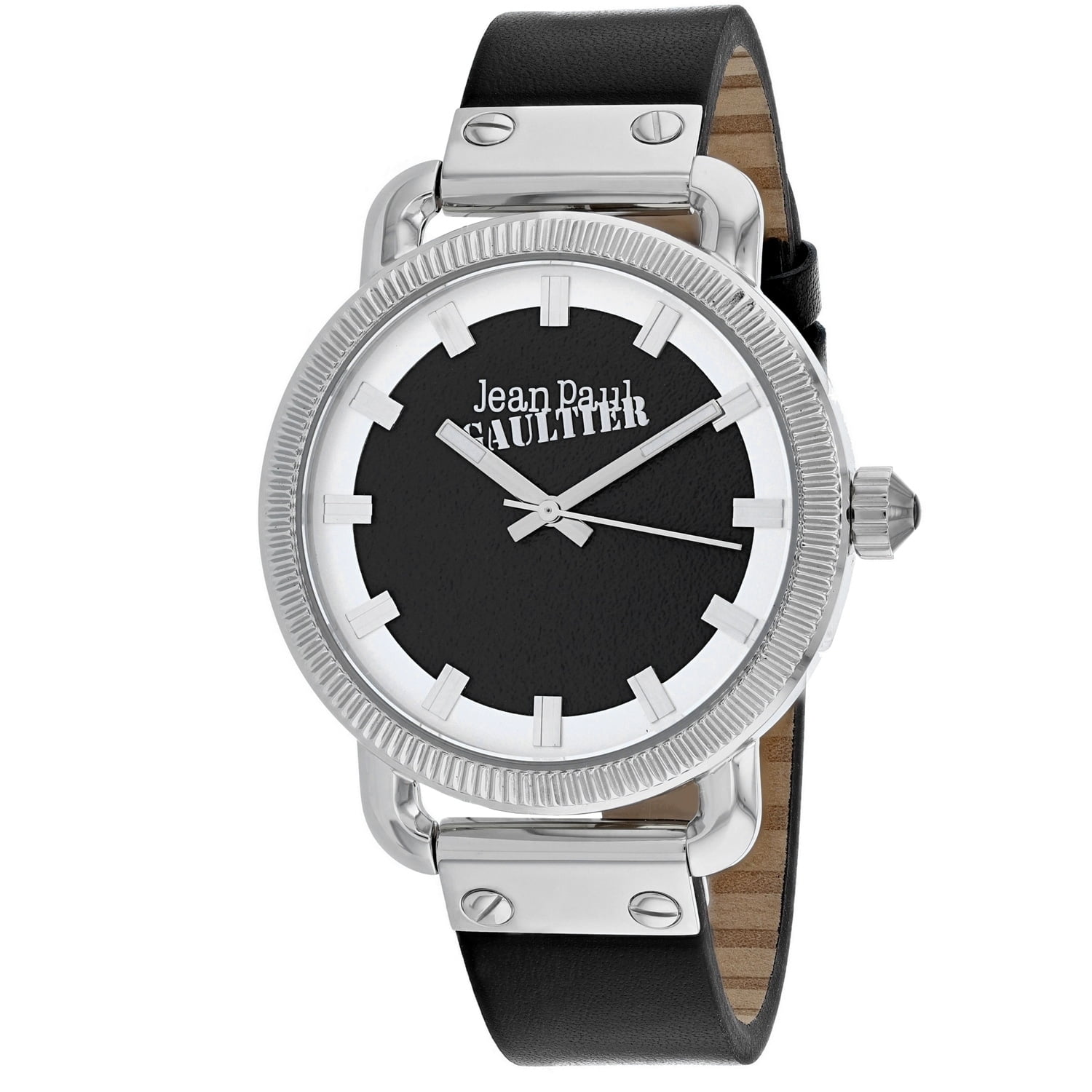 Jean Paul Gaultier Men's Index Black Dial Watch - 8504407