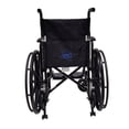 thumbnail image 3 of Mobb Fauteuil Roulant en Aluminium de 18 Pouces/fauteuil de Transport Léger Duo, 3 of 5