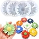 thumbnail image 1 of moldes de silicona de flores de margaritas para velas, molde de vela de flores 3D de silicona, cera de jabón, resina epoxi yeso, arcilla polimérica de fundición de hormigón, molde de decoración de, 1 of 3