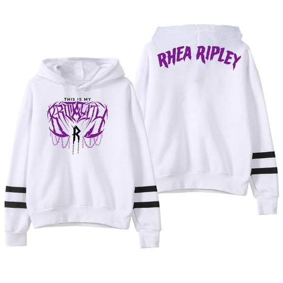 Rhea Ripley Brutality Hoodie Pocketless Parallel Bars Sleeve Streetwear Men Women Hooded Sweatshirt