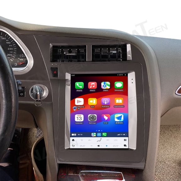 SNATEEN 12.1 inch Android Car Radio Multimedia Player for Audi A6 2005 2006 2007 2008 2009 2010 2011 Stereo Upgrade Carplay Touch Screen GPS Navigation Universal Head Unit Audio Display Receiver