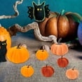 thumbnail image 1 of 7 calabazas artificiales, calabazas falsas, calabazas decorativas de espuma, calabazas de terciopelo para centros de mesa de Acción de Gracias y otoño Estilo G, 1 of 8