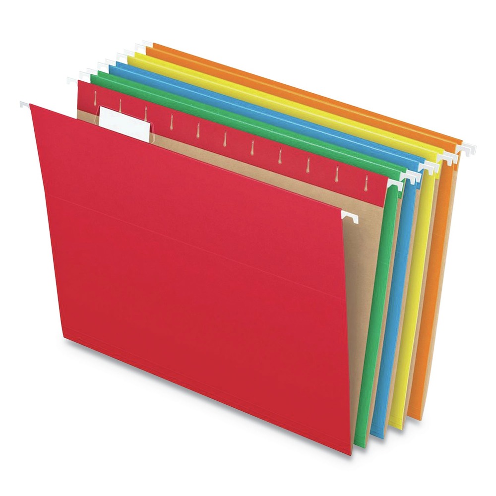 Pendaflex Colored Tabbed Hanging Folders, Letter Size, 25-Pack photo 2