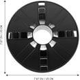 thumbnail image 4 of Plastic Cord Cable Storage Reel Tidy Reel For Camping Caravan Or Motorhome Black, 4 of 5