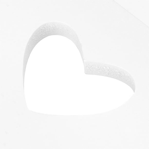 Wall Shelf Pvc Hollow Out Decoration Love Hollow Shelf Environmental Love Shape Decorative Decorated Ornament for Wall Backyard Ornament Utility Shelves