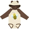 thumbnail image 3 of Inktastic Bee Boys or Girls Long Sleeve Baby Bodysuit, 3 of 5