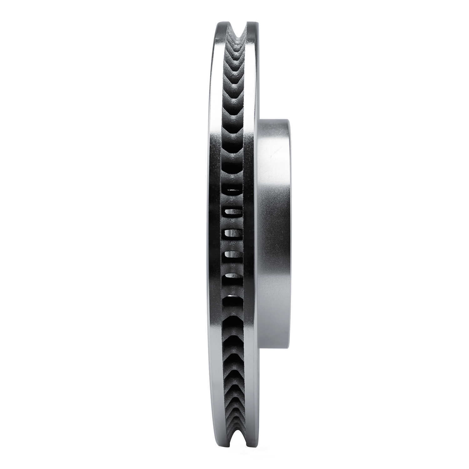 Dynamic Friction Company 631-76154R DFC Brake Rotor - Drilled And Slotted - Silver