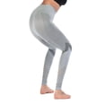 thumbnail image 5 of Youloveit Workout High Waist Yoga Capris Mesh Tights Gym Fitness Pants for Women Sport Leggings, 5 of 6
