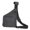 thumbnail image 1 of Mochila de moda Salvador bolso de mano bolso de pecho bolso bandolera mochila de hombro bandolera Gris derecho, 1 of 10