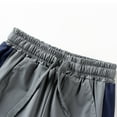 thumbnail image 7 of WOLLED 5-12T Kids Boys Pants Drawstring Elastic Sweatpants Spring Lightweight Color Blocking Pants, 7 of 7