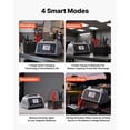 thumbnail image 3 of Cargador de batería inteligente VEVOR, 12A, 6V 12V 24V 36V 48V, para baterías de litio LiFePO4 y plomo-ácido (gel/AGM) para coche, con pantalla LCD, mantenedor de carga lenta y desulfatador, 3 of 9