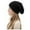 Black, variant on AWZXDE Hats For Women Solid Color Outdoor Hood Style Knitted Hat Braided Design Warm Slouchy Beanie For Winter Coffee