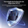 thumbnail image 2 of Router WiFi 6 AX3000 Tenda Blanco 5 Antenas 6dBi Doble Banda Vertical 4 Puertos Gigabit Compatible W, 2 of 8