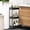 Black, variant on SOYO 4 Tier Slim Rolling Storage Cart Organizer, Mobile Shelving Unit Utility Cart Tower Rack for Kitchen Bathroom Laundry Narrow Places, Black
