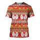 thumbnail image 4 of Camiseta con estampado de dibujos animados de Papá Noel para hombre, Tops sueltos de manga corta con cuello redondo, ropa informal de moda para niños, Navidad y Año Nuevo, 4 of 4