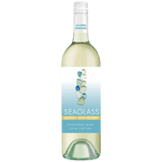 Seaglass Alcohol-Removed Sauvignon Blanc – Crisp, Clean & Refreshing Non-Alcoholic White Wine with Lemongrass, Melon & Citrus Aromas – 750ml Bottles - 1 Pack