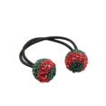 thumbnail image 3 of Accesorio para el cabello Sunnimix cristal taladro bola pelo joyería rojo verde Rayas, 3 of 6