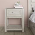 thumbnail image 3 of Little Seeds Sierra Ridge Levi Kids’ Nightstand, Light Walnut, 3 of 9