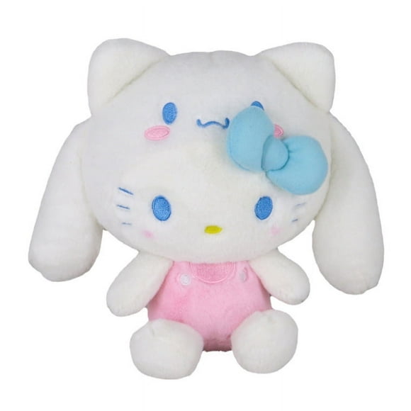 Cute Hello Kitty Pretend Cinnamoroll Plush Toy Cute Sanrio Characters Plush Doll Toys Stuffed Doll Birthday Gift for Boys Girls,20cm