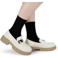 thumbnail image 6 of YooGuoGuo Women Casual Calf Socks - Cute Cotton Crew Socks - Soft Above Ankle Sock 6 Pairs Size 5-10, 6 of 6