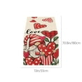 thumbnail image 3 of FYTPOV Flax Table Runner, Valentines Day Decorations, Romantic Gnome Table Runner for Wedding Party, Christmas Runner for Table Home Decor, 13x71 inch, 3 of 5