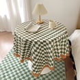 thumbnail image 1 of Nappe à Carreaux, Nappe Vintage à Carreaux, Couverture de Table à Carreaux, Nappe à Carreaux Performante, 1 of 1