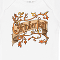 thumbnail image 4 of Inktastic Oktoberfest Banner with Orange Autumn Leaves Boys or Girls Baby Bodysuit, 4 of 5