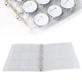 thumbnail image 4 of Badge Storage Book, Photo Sorting Transparent Collection Book Transparent Binder Storage Folder  For Photos For Coins For Badges Shell + 6 Hole Inner Page,Shell + 9 Hole Inner, 4 of 8