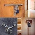 thumbnail image 5 of 4pcs Combination Padlock, Heavy Metal Padlock for Gym Locker, Padlocks with Code, Padlock for Gym, Padlocks, Locker Padlocks, Waterproof Combination L, 5 of 5