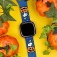 thumbnail image 3 of Peanuts Halloween HD Unisex Watch Band Compatible with FitBit Versa 3 & Sense (20mm Long Jack-o-Lantern) by Affinity Bands, 3 of 4