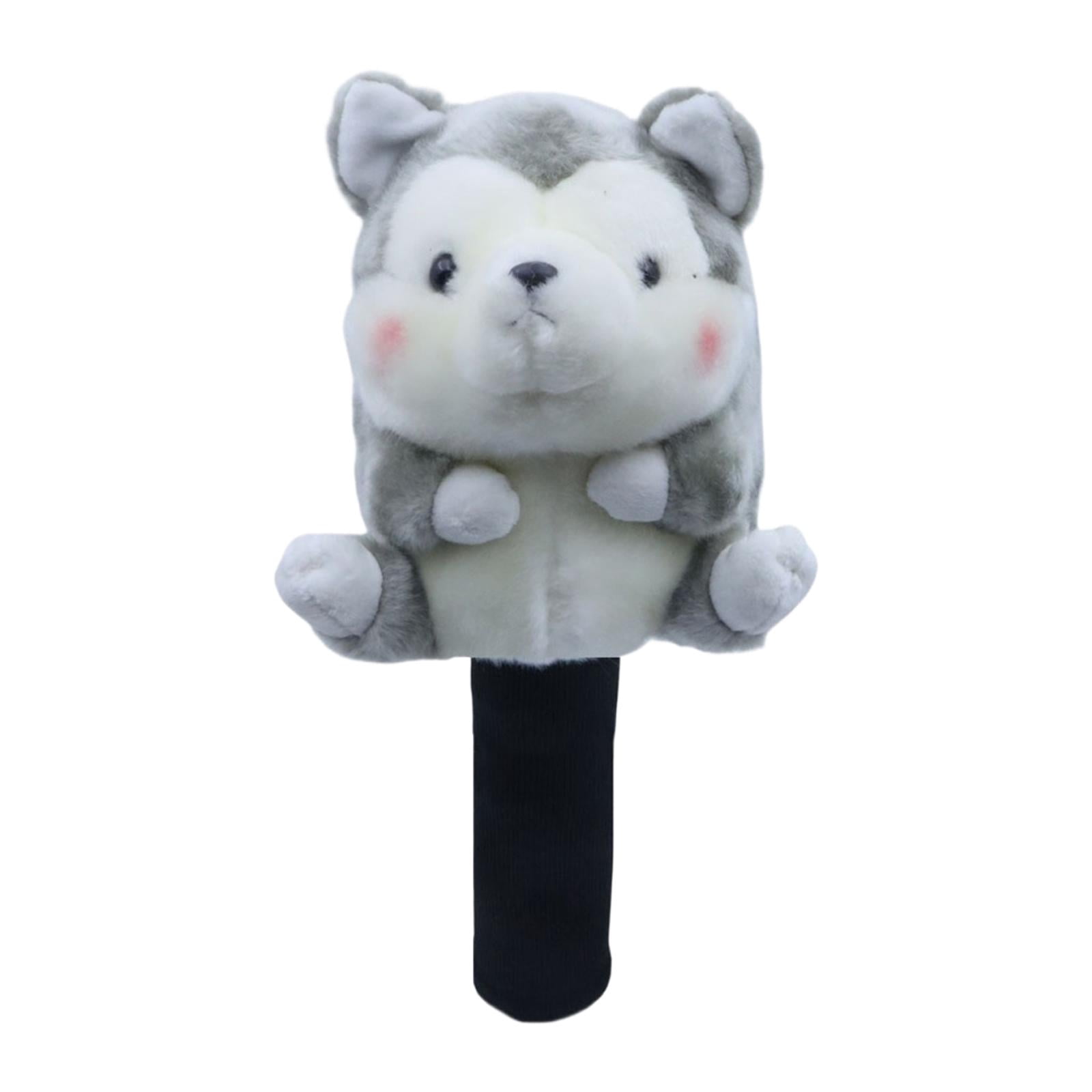 funtasica Golf Club Head Cover Animal Golf Club Headcover Adorable Funny Golf Head Cover Anti Scratch Protection Sleeve for Golfer Present Suitable for Tr Driver Dog
