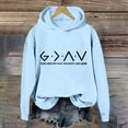 thumbnail image 2 of Women'S Fashion Hoodies & Sweatshirts Long Sleeve Drawstring Hoodies Print Oversized Fall Tops Clothes, 2 of 4