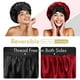 thumbnail image 2 of Gorro de dormir BONNET QUEEN Silk para mujer con cabello rizado, 2 of 6