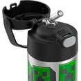 thumbnail image 2 of Botella de acero inoxidable THERMOS FUNTAINER 12 onzas con pajita aislante al vacío para niños, 2 of 3