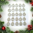 thumbnail image 4 of UDIYO 1-25 Wooden Christmas Countdown Advent Calendar Number DIY Gift Tags Decor, 4 of 7