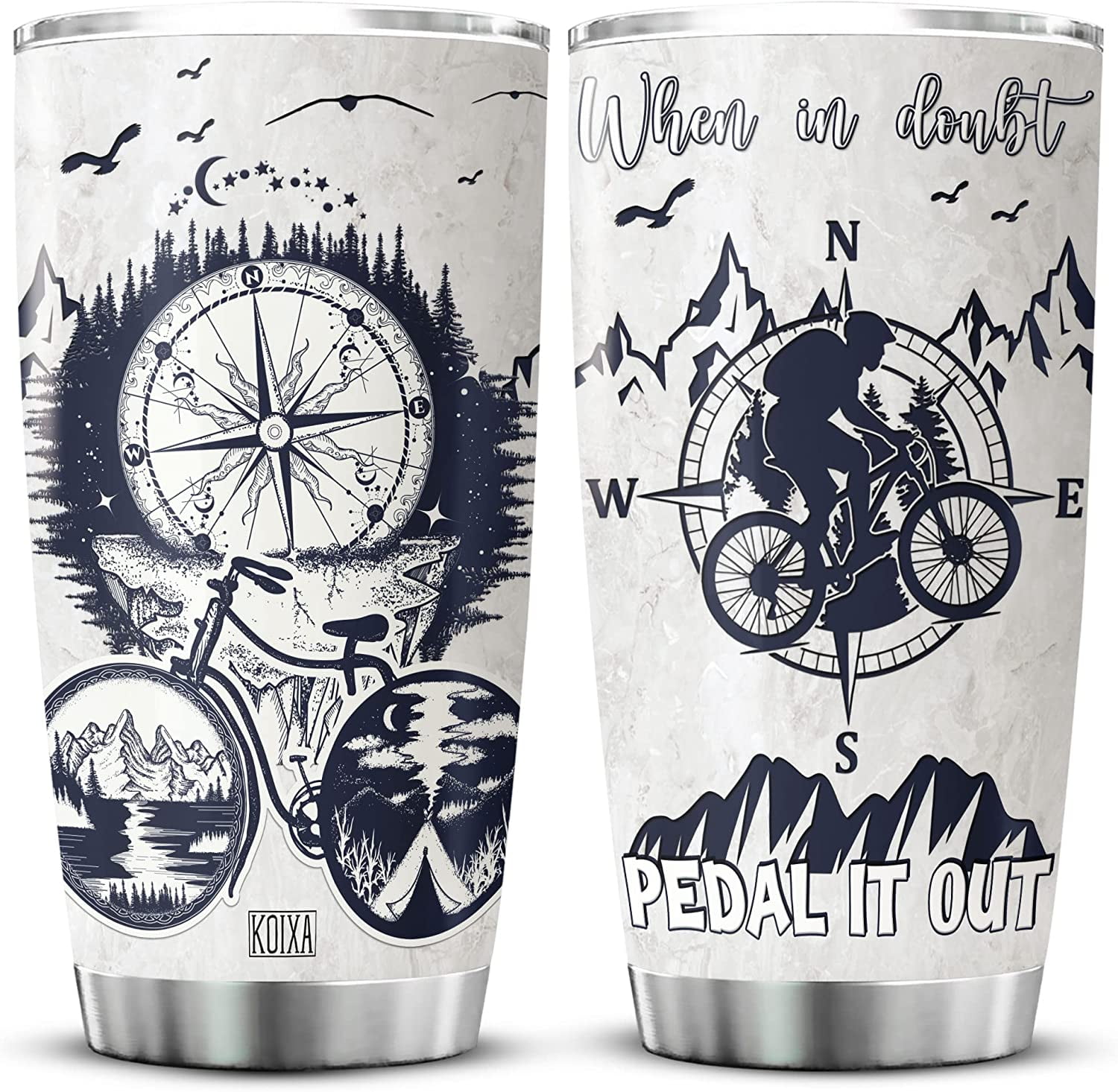 When In Doubt Travel Engraved YETI Tumbler